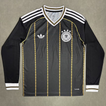 2026-27 Germany Black Gold Long Sleeve Soccer Jersey (长袖)