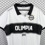 2012 Club Olimpia Home Retro Soccer Jersey