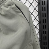 D629 ON Gray Green Casual Short Pants