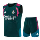 2026-27 RMA Dark green Tank top and shorts suit