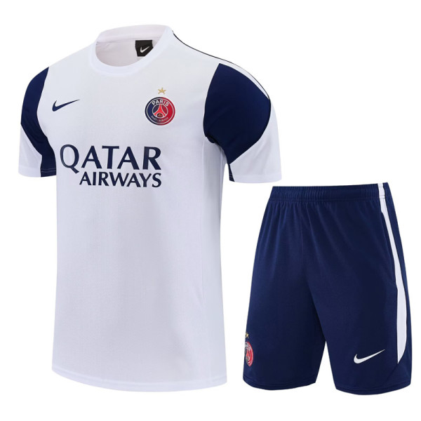 2026-27 PSG White Training Short Suit