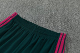 2026-27 RMA Dark green Tank top and shorts suit