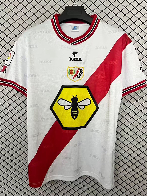 1999-2000 Rayo Vallecano Home Retro Soccer Jersey (带章)