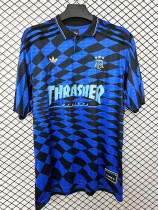 2026-27 Argentina Blue Black Joint Edition Training shirts