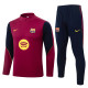 2026-27 BAR Red Half Pull Tracksuit #B26055(半拉链)