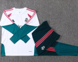2026-27 RMA White Half Pull Tracksuit #B26047(半拉链)
