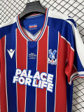 2025-26 Crystal Palace Home UECL Finals Edition Fans Soccer Jersey (决赛版)