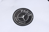 2026-27 PSG White Gray Half Pull Tracksuit #B26032(半拉链)