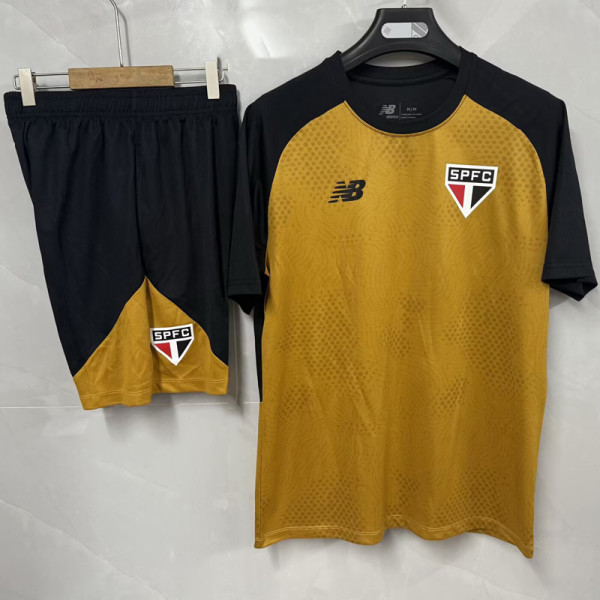 2026-27 Sao Paulo Yellow Training Short Suit
