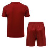 2026-27 Spain Brown Red Training Short Suit #J26037