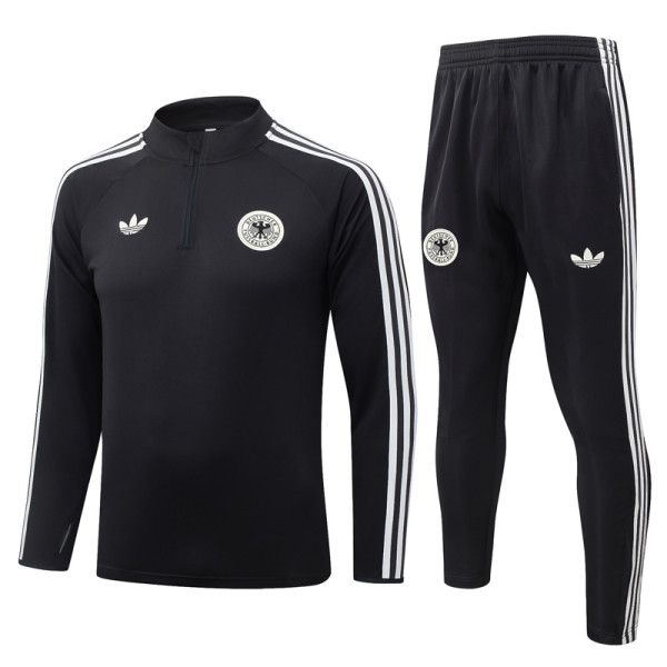 2026-27 Germany Black Half Pull Tracksuit #B26058(半拉链)