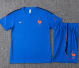 2026-27 France Fancy blue Training Short Suit #J26031