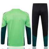 2026-27 Mexico Green Half Pull Tracksuit #B26018(半拉链)