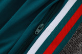 2026-27 Mexico Green Half Pull Tracksuit #B26051(半拉链)