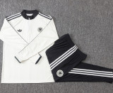 2026-27 Germany Khaki Half Pull Tracksuit #B26056(半拉链)