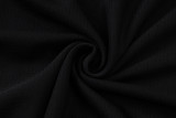 2026-27 Netherlands Black Tank top and shorts suit #D26038