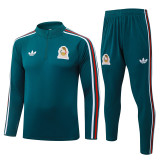 2026-27 Mexico Green Half Pull Tracksuit #B26051(半拉链)