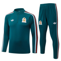 2026-27 Mexico Green Half Pull Tracksuit #B26051(半拉链)