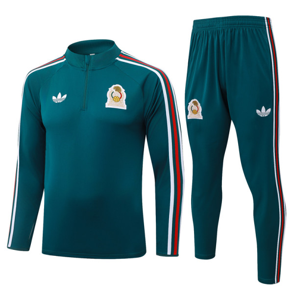 2026-27 Mexico Green Half Pull Tracksuit #B26051(半拉链)