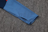 2026-27 Bayern Royal blue Half Pull Tracksuit #B26054(半拉链)