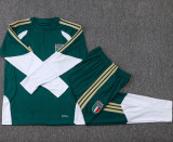 2026-27 Italy Green Half Pull Tracksuit #B26008(半拉链)