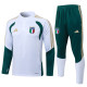 2026-27 Italy White Half Pull Tracksuit #B26009(半拉链)