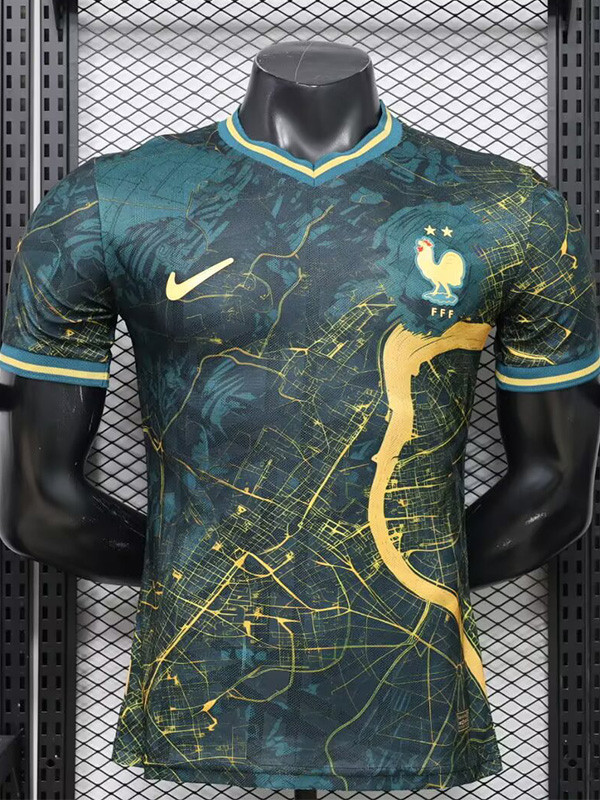 2026-27 France Green Special Edition Player Version Training shirts