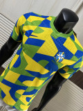 2026-27 Brazil Green Yellow Player Version Training shirts