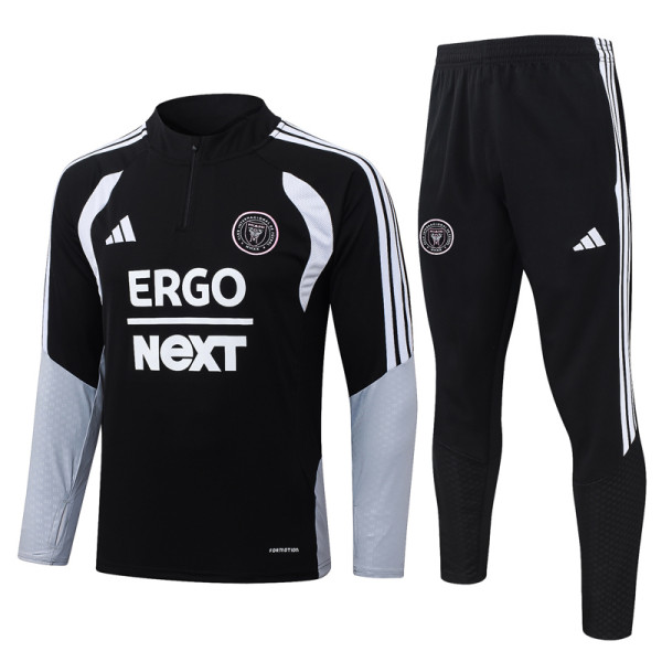 2026-27 Inter Miami Black Half Pull Tracksuit #B26027(半拉链)