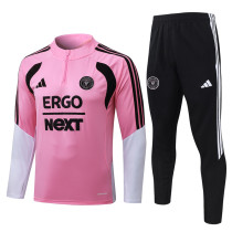 2026-27 Inter Miami Pink Half Pull Tracksuit #B26026(半拉链)