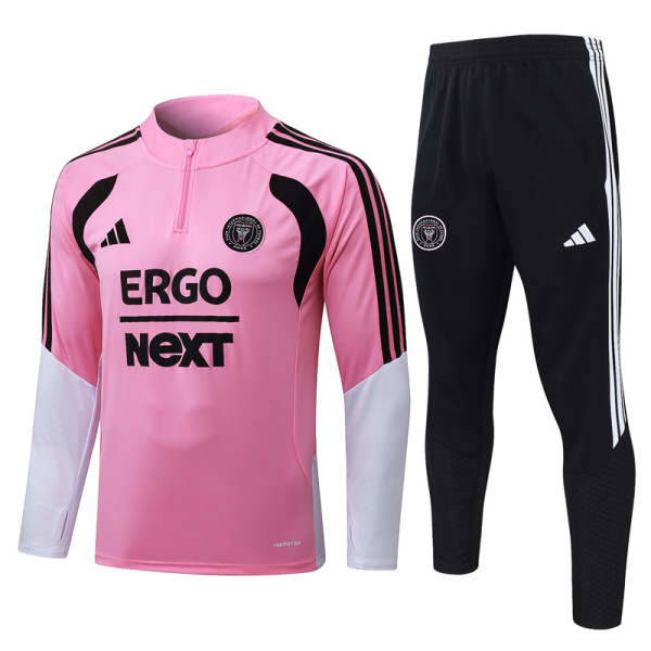 2026-27 Inter Miami Pink Half Pull Tracksuit #B26026(半拉链)