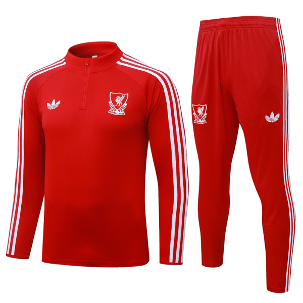 2026-27 LIV Red Half Pull Tracksuit #B26059(半拉链)