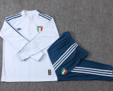 2026-27 Italy Light blue Half Pull Tracksuit #B26060(半拉链)