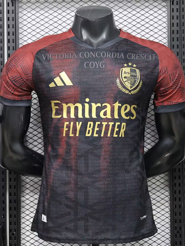 2026-27 ARS Red Black Special Edition Player Version Training Shirts