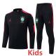 2026-27 Brazil Jordan Black Kids Half Pull Tracksuit #E26046(童装)(半拉链)