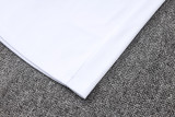 2026-27 PSG Jordan White Gray Kids Half Pull Tracksuit #E26044(童装)(半拉链)