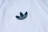 2026-27 Italy Light blue Half Pull Tracksuit #B26060(半拉链)