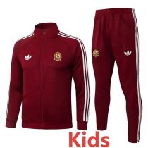 2026-27 Spain Brown Red Kids Jacket Tracksuit #E26047(童装)