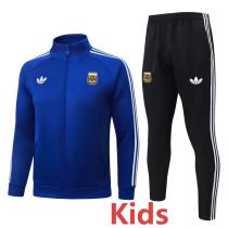 2026-27 Argentina Fancy blue Kids Jacket Tracksuit #E26051(童装)