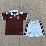 2026-27 Aston Villa Home Kids Soccer Jersey