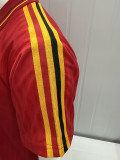 1990 Belgium Home Retro Soccer Jersey