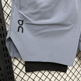 D632 ON Light blue Casual Short Pants