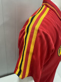 1990 Belgium Home Retro Soccer Jersey