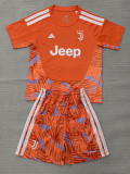 2026-27 JUV Orange Goalkeeper Kids Soccer Jersey