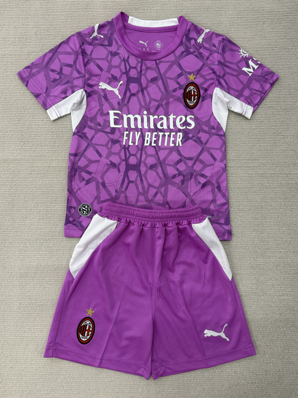 2026-27 ACM Purple Goalkeeper Kids Soccer Jersey