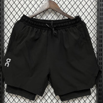 D632 ON Black Casual Short Pants