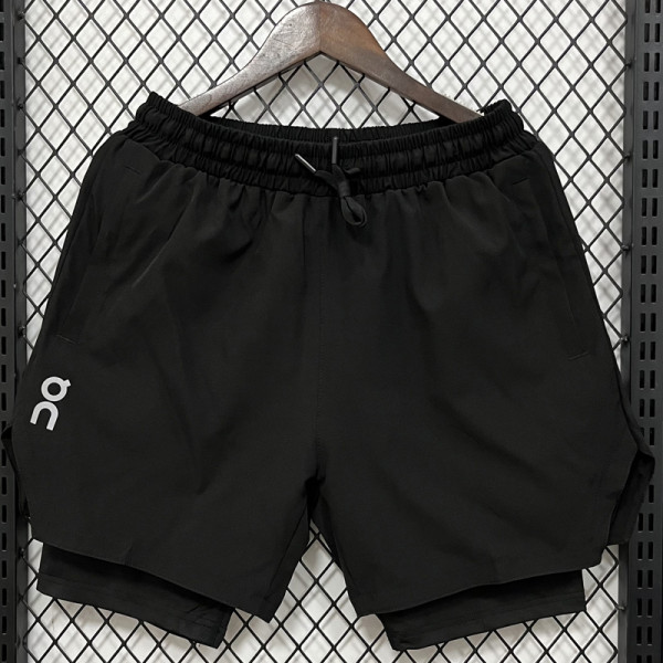 D632 ON Black Casual Short Pants