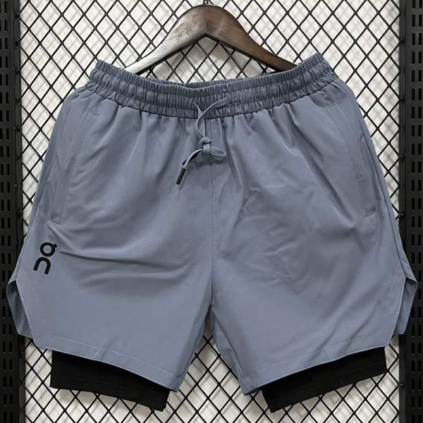 D632 ON Light blue Casual Short Pants