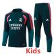 2026-27 RMA Dark green Kids Half Pull Tracksuit #E26062(童装)(半拉链)