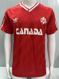 1986 Canada Home Retro Soccer Jersey